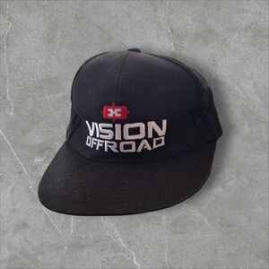 Black Vision Offroad Cap Trucker Style Adjustable Lightly Worn
